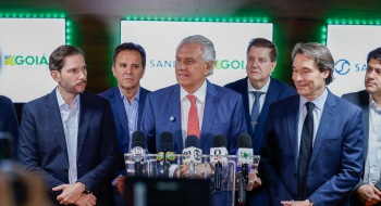 Caiado destaca eficiência operacional e financeira da Saneago